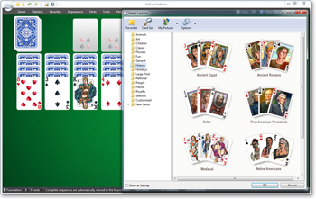 SolSuite Solitaire - Select Card Sets - Click to enlarge